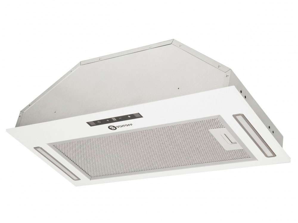 9145459 Вытяжка полновстраиваемая SCHTOFF SESTO 60 белый STDN-0054393 - Вид №1