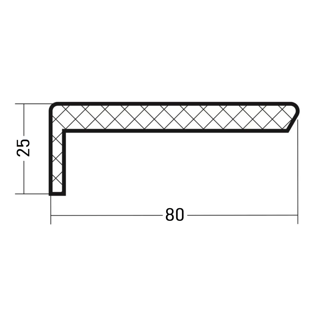Наличник телескопический Палладиум 70x8x2140 мм ПВХ цвет Дуб Галифакс серый VFD STLM-2106166 - Вид №3