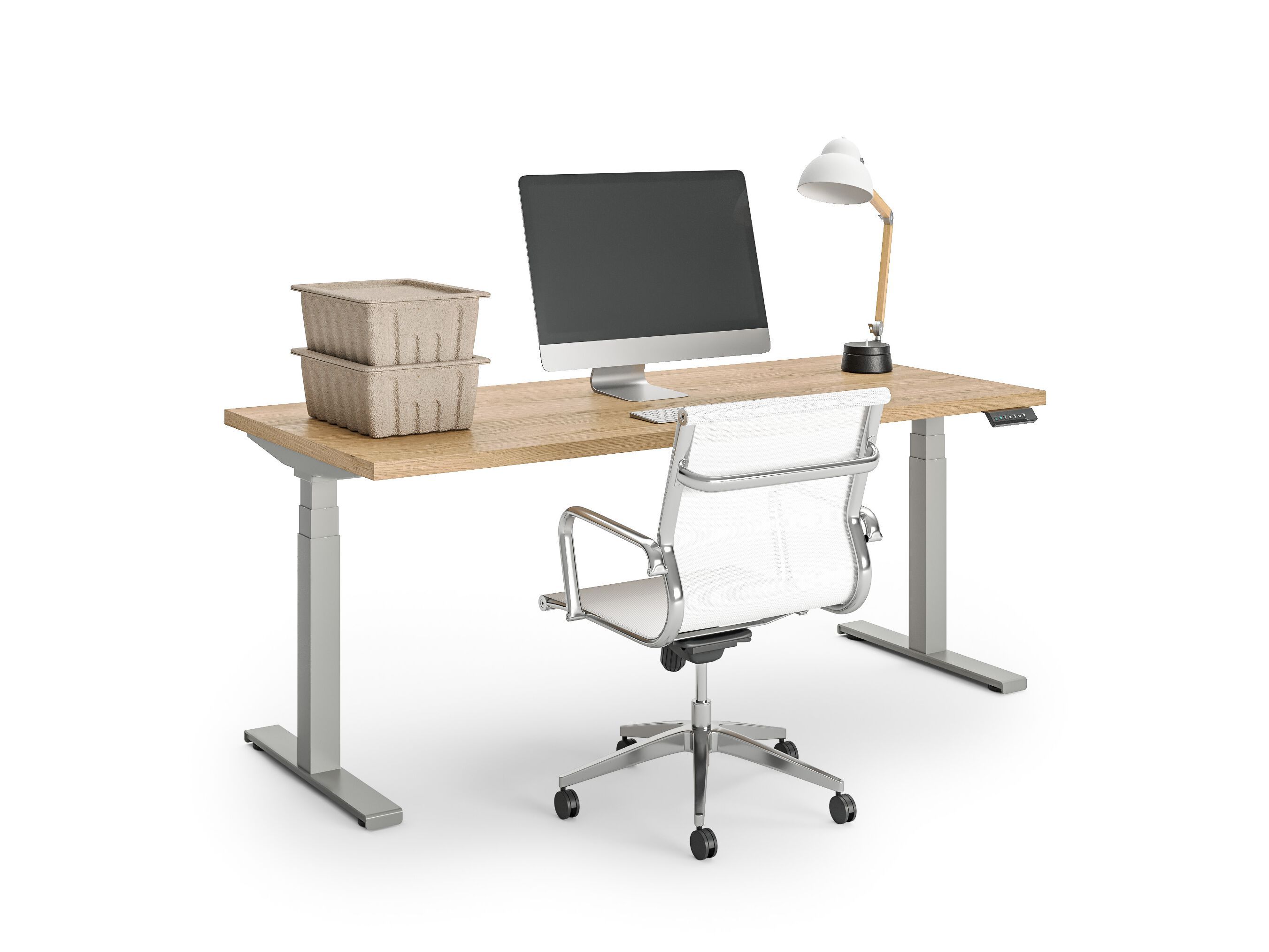 Рабочий стол с регулируемой высотой Giessegi OfficeTime ARCH-00139433