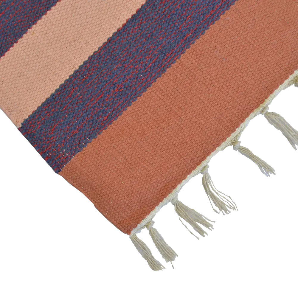 Декоративный хлопковый коврик INSPIRE Naelie 55×100 см в мультиколоре 82481279 STLM-1434323 - Вид №1