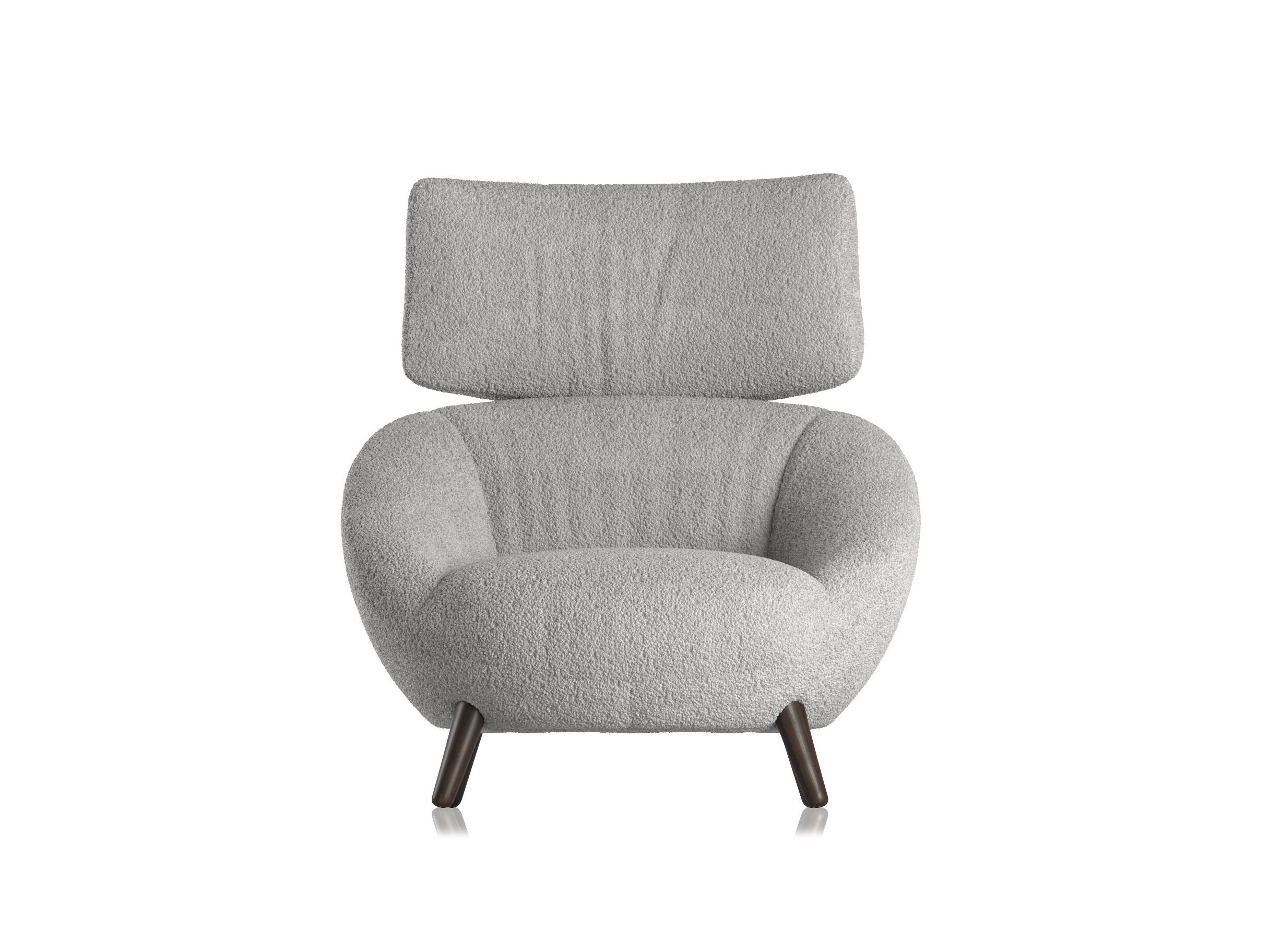 Тканевое кресло с подголовником Natuzzi Italia LUNA ARCH-00145066 - Вид №3