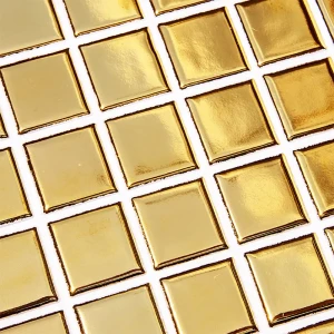 Декоративная мозаика Starmosaic Golden glossy 1236071 30.25x30.25см цвет Жёлтый, золотой