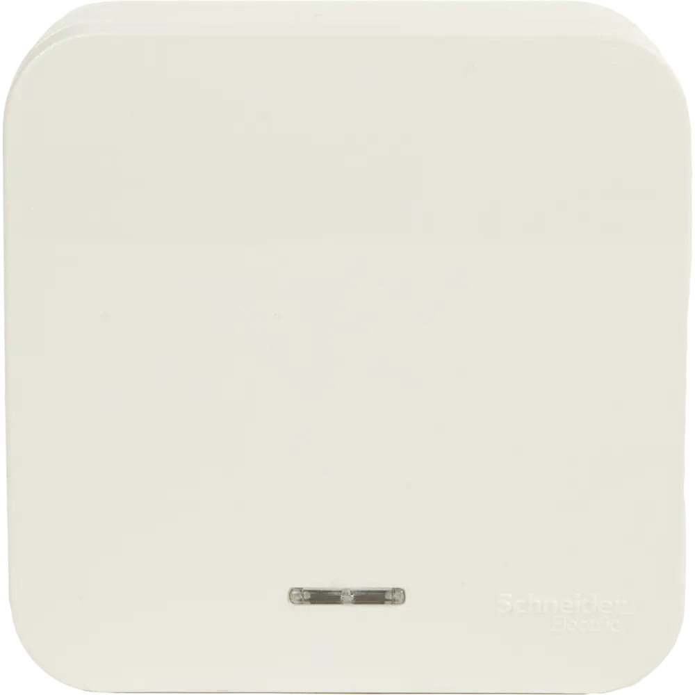 Выключатель накладной Schneider Electric Blanca 1 клавиша цвет белый SYSTEME ELECTRIC STLM-2178028 - Вид №1