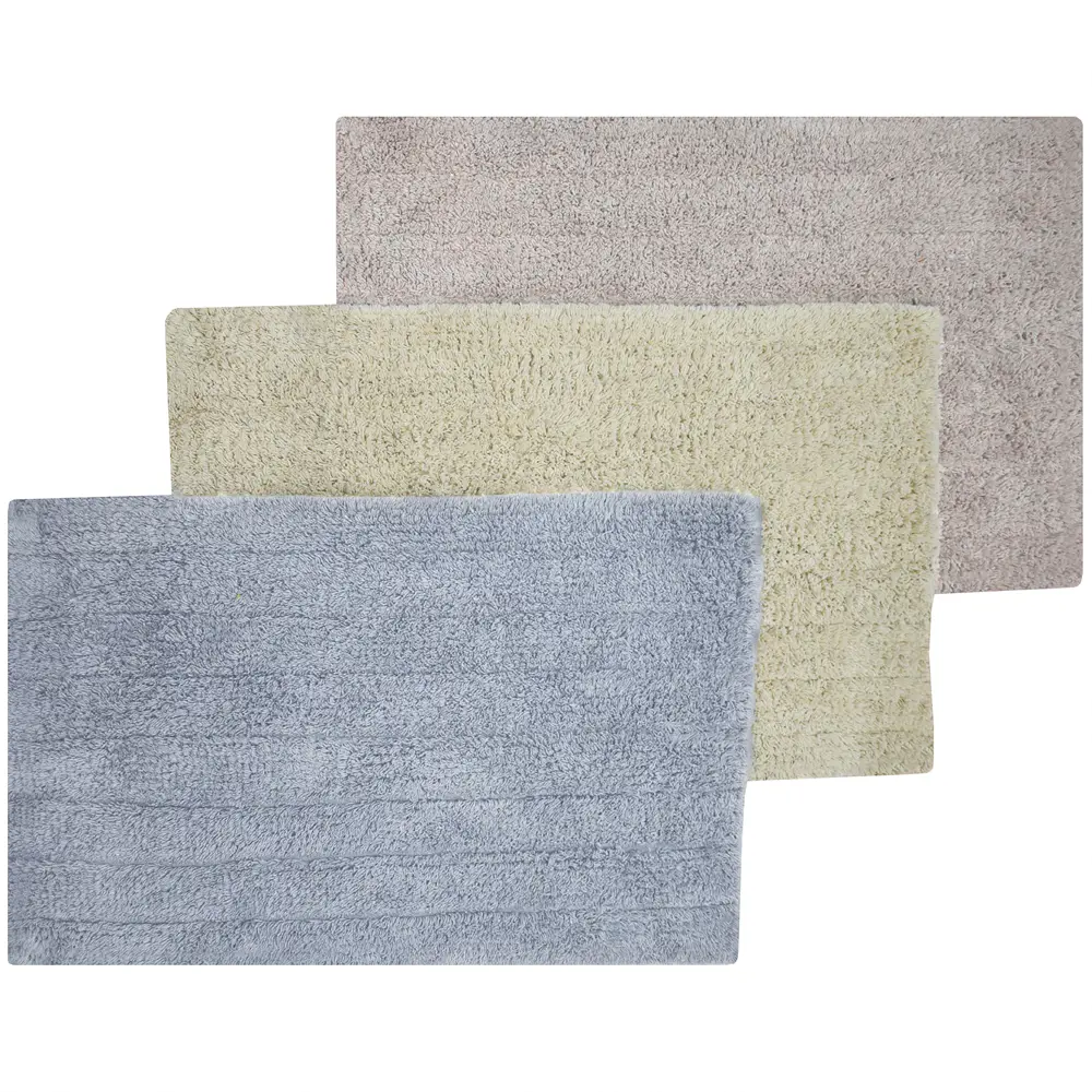 Коврик для ванной комнаты Sensea Essential 60x40 см цвет кремовый STLM-2087613 - Вид №3