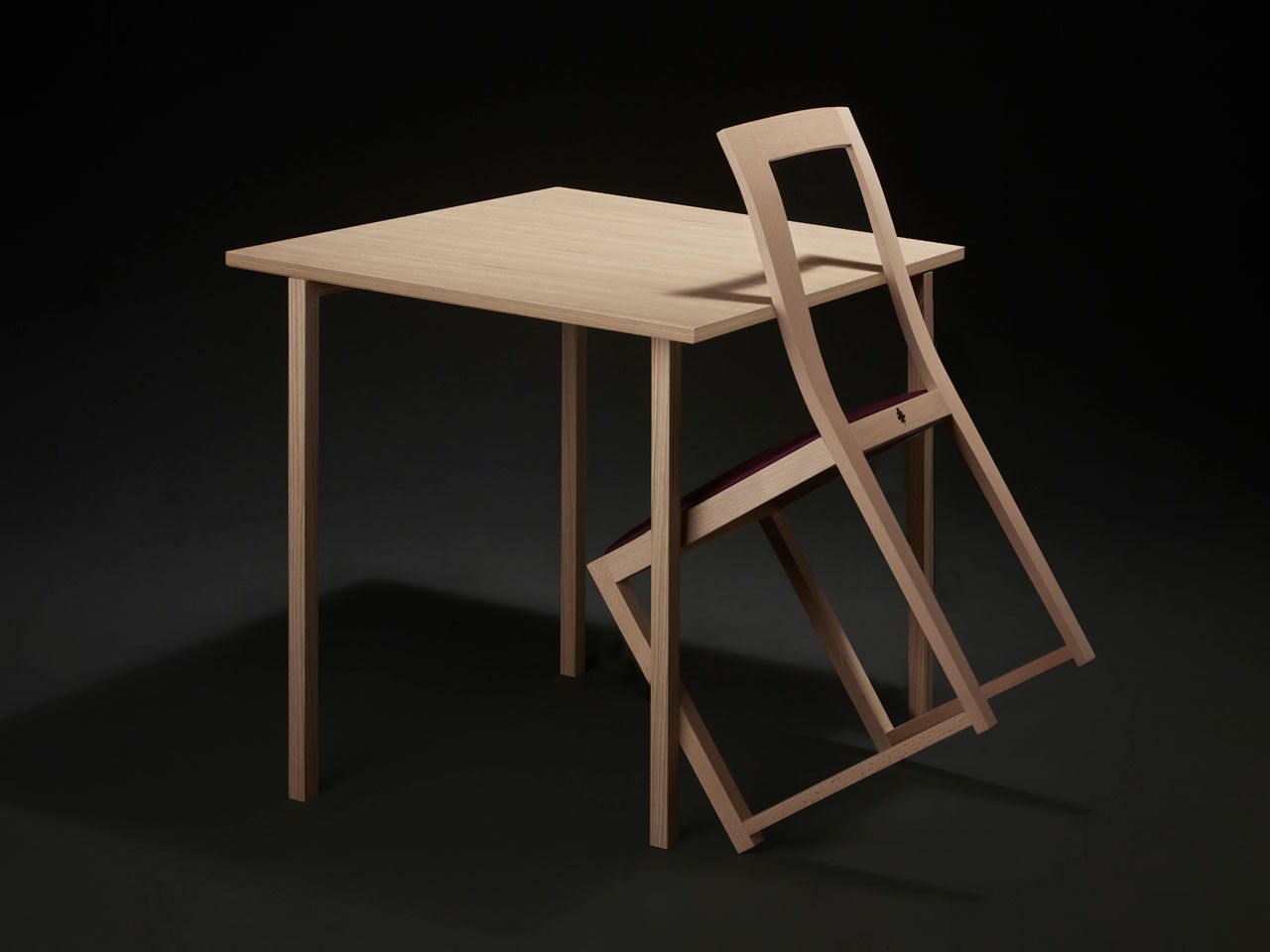 Кленовый стол Bottega Ghianda замечательная коллекция 2024 ARCH-00014628