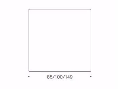 Квадратный ламинированный стол Desalto MAC ARCH-00118753 - Вид №4