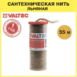 90799192 Нить сантехническая Valtec VT.FLAX.0.055 льняная 55 м STLM-1404859