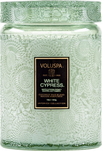 10664207 VOLUSPA Ароматическая свеча Voluspa "Белый кипарис", 454гр