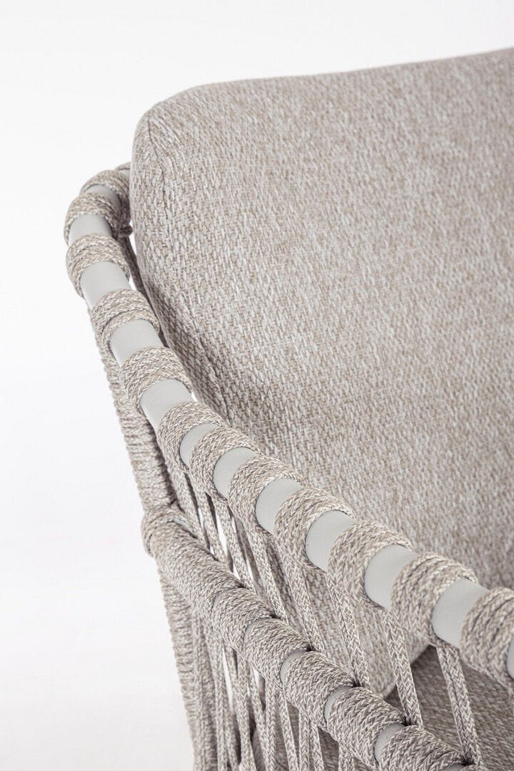 Веревочный садовый стул со встроенной подушкой BIZZOTTO Talaia ARCH-00090706 - Вид №12