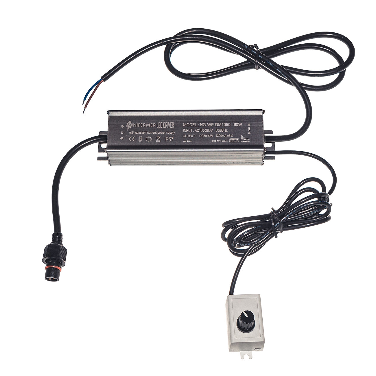 1838 Диммируемый драйвер для Quantum board 1300мА (IP65) 60W LAB.Space 