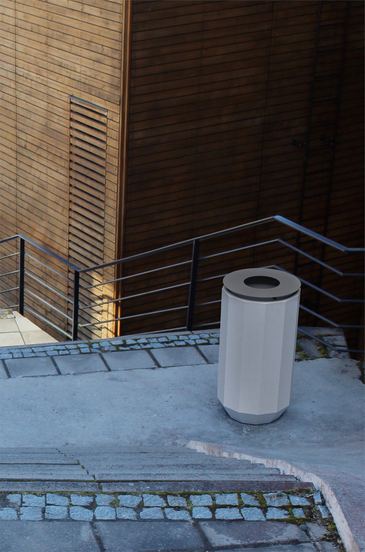 Стойки для мусора из армированного волокном бетона SIT Wuud ARCH-00039938 - Вид №5