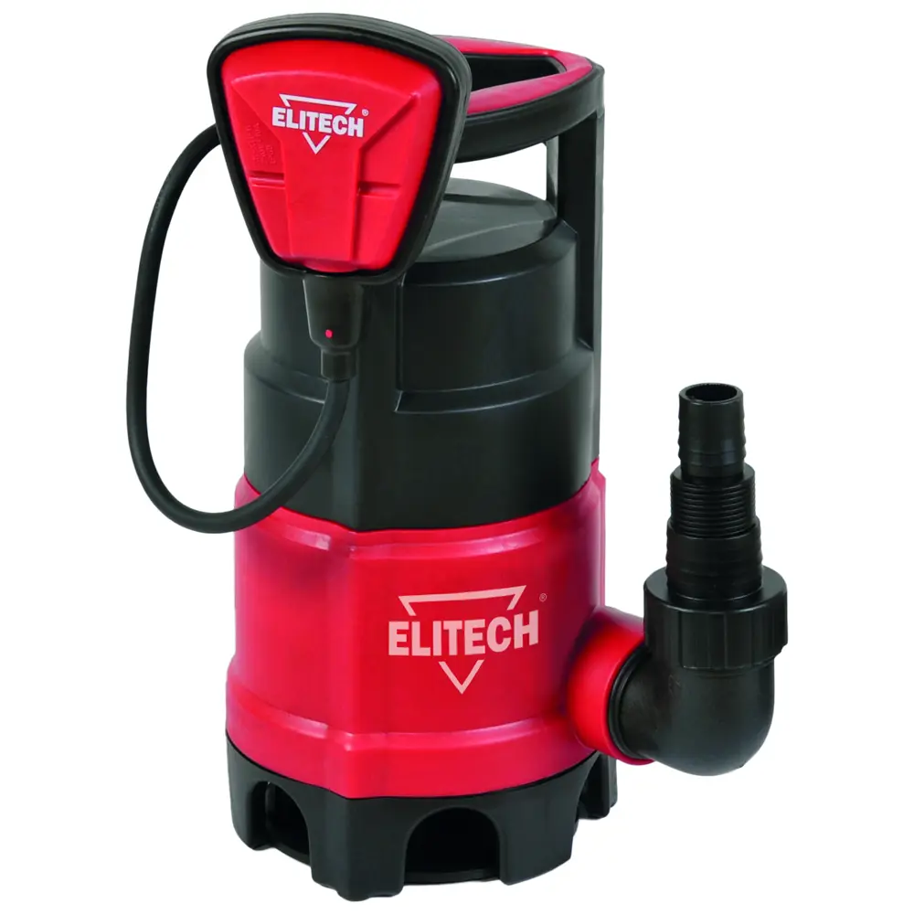 Насос погружной дренажный для грязной воды Elitech НПФ 400, 8100 л/ч STLM-2106704