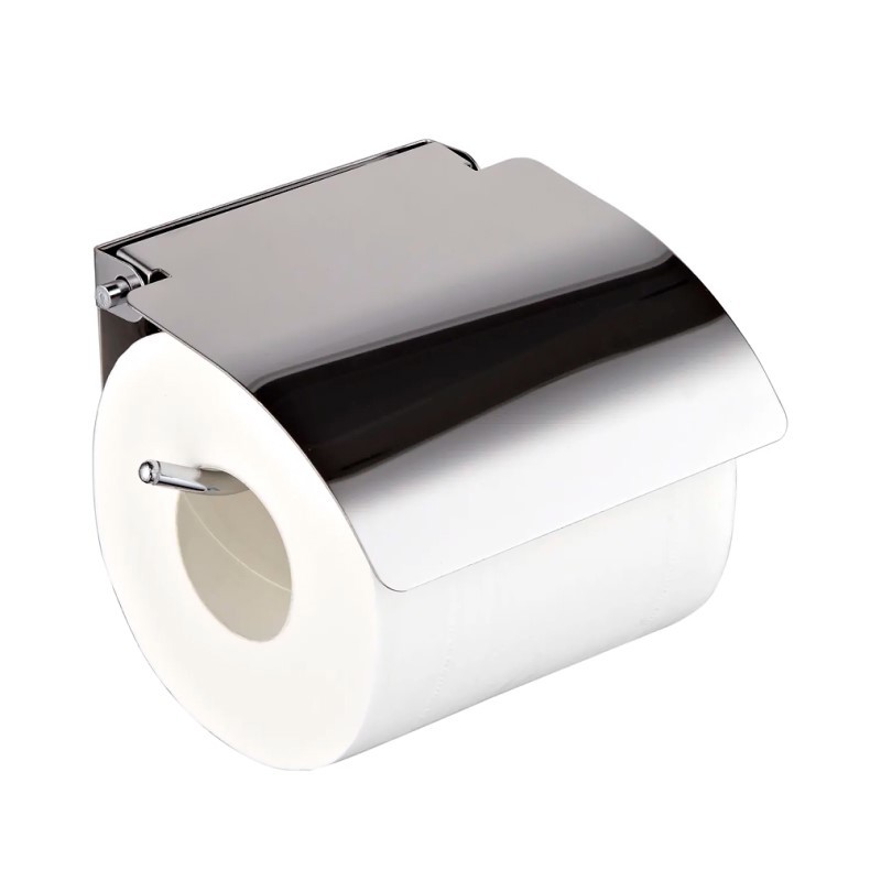 90413016 Держатели для туалетной бумаги HB504 с крышкой цвет хром STLM-0220053 HAIBA