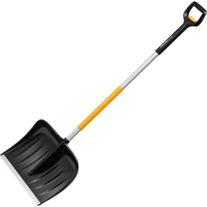 Лопата для уборки снега Fiskars X-series 52x143 см пластик с черенком