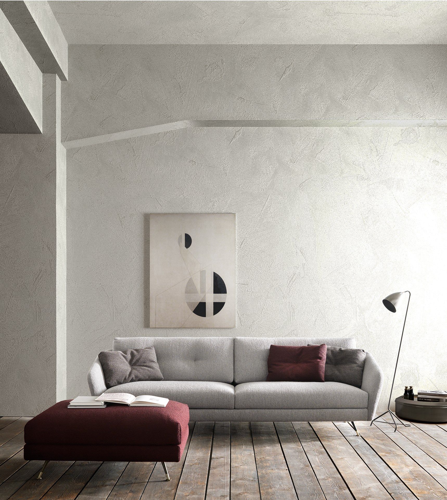 Съемный диван из ткани VALENTINI ARCH-00016940 - Вид №1