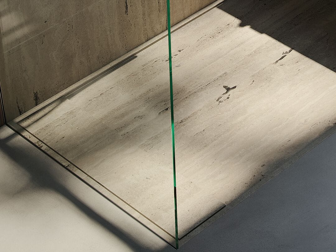 Антискользящий поддон для душа из травертина Maami Home ESSAOUIRA TRAVERTINE FLUSH ARCH-00040002