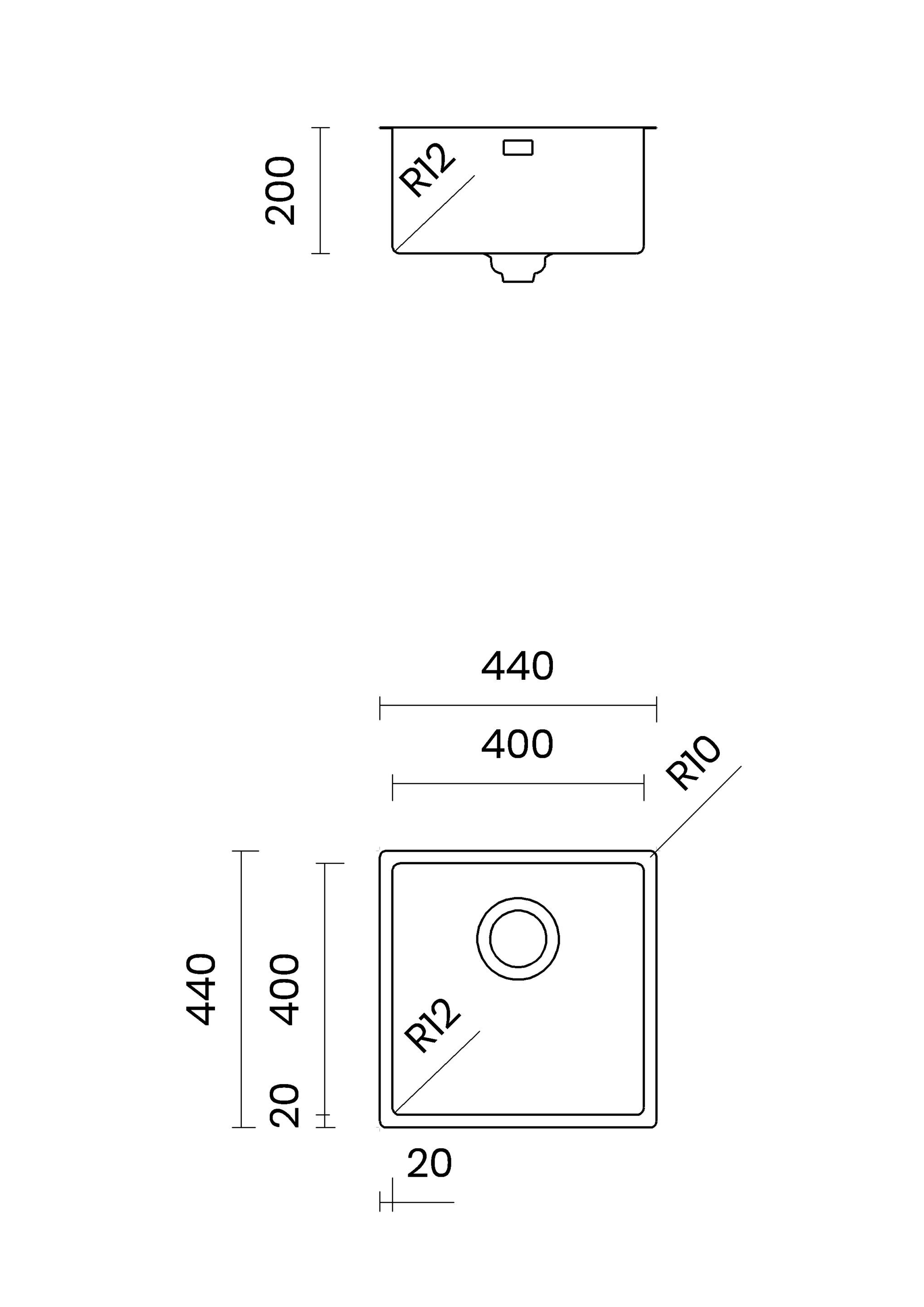 Раковина из нержавеющей стали TASCA Pura ARCH-00058990 - Вид №11