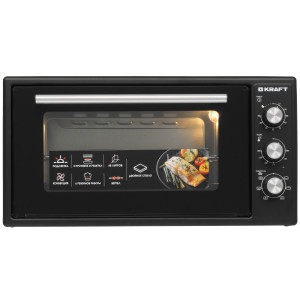 9131520 Мини-печь Kraft KF-MO 4808 FDBL черный