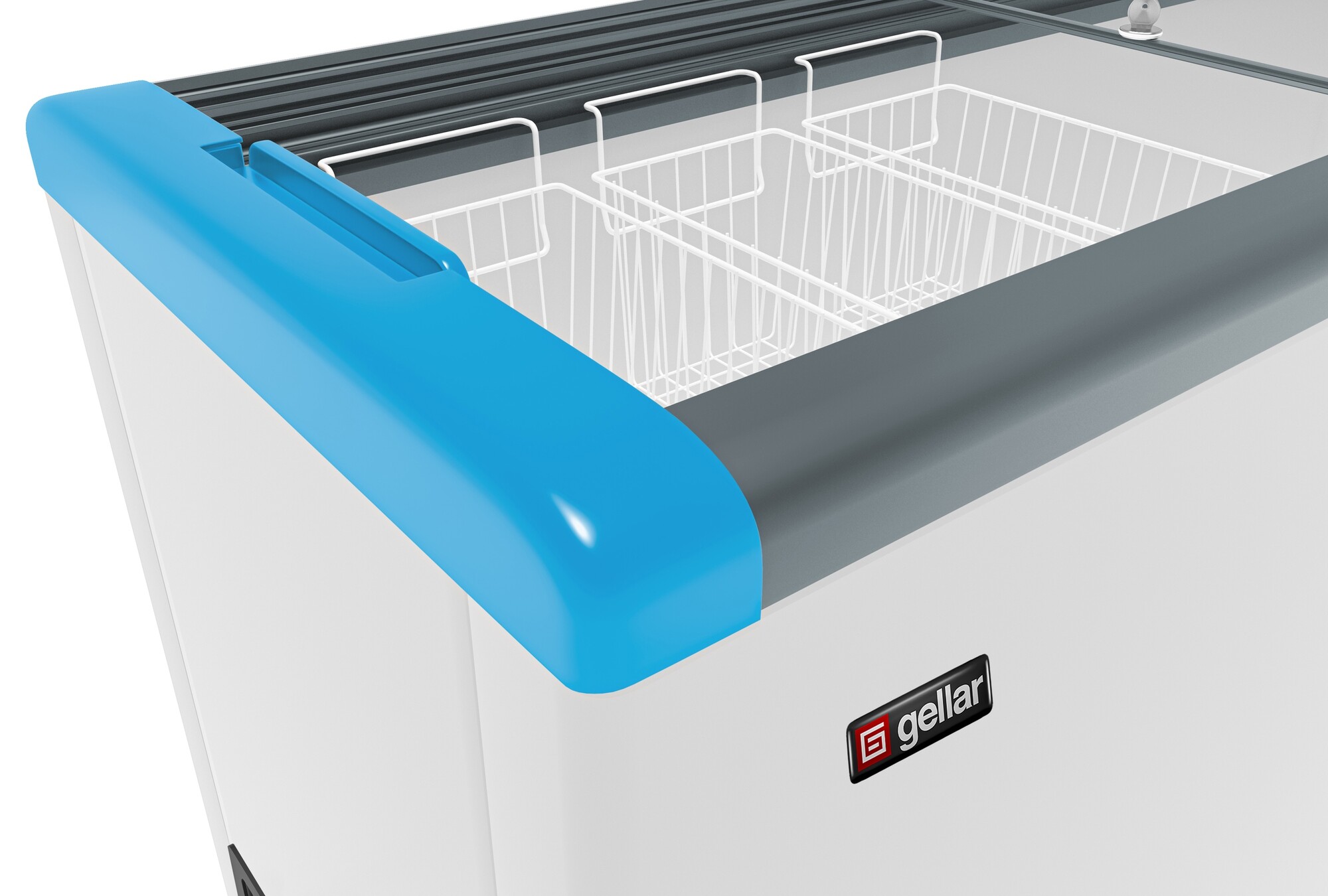 1229588 Морозильный ларь Frostor Gellar FG 700 C белый, синий STDN-0126715 - Вид №1