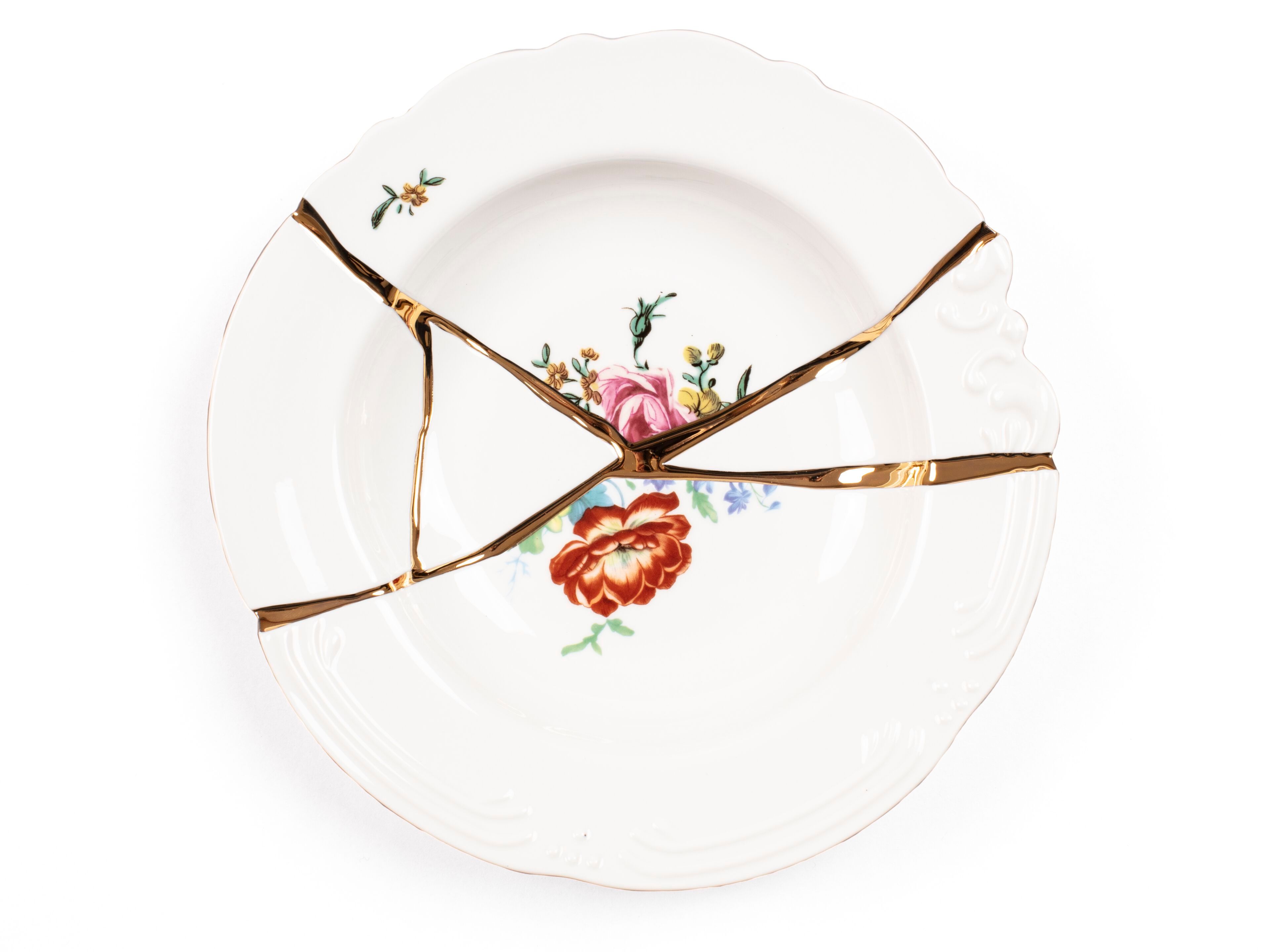 Фарфоровая тарелка Seletti Kintsugi ARCH-00081733 - Вид №1
