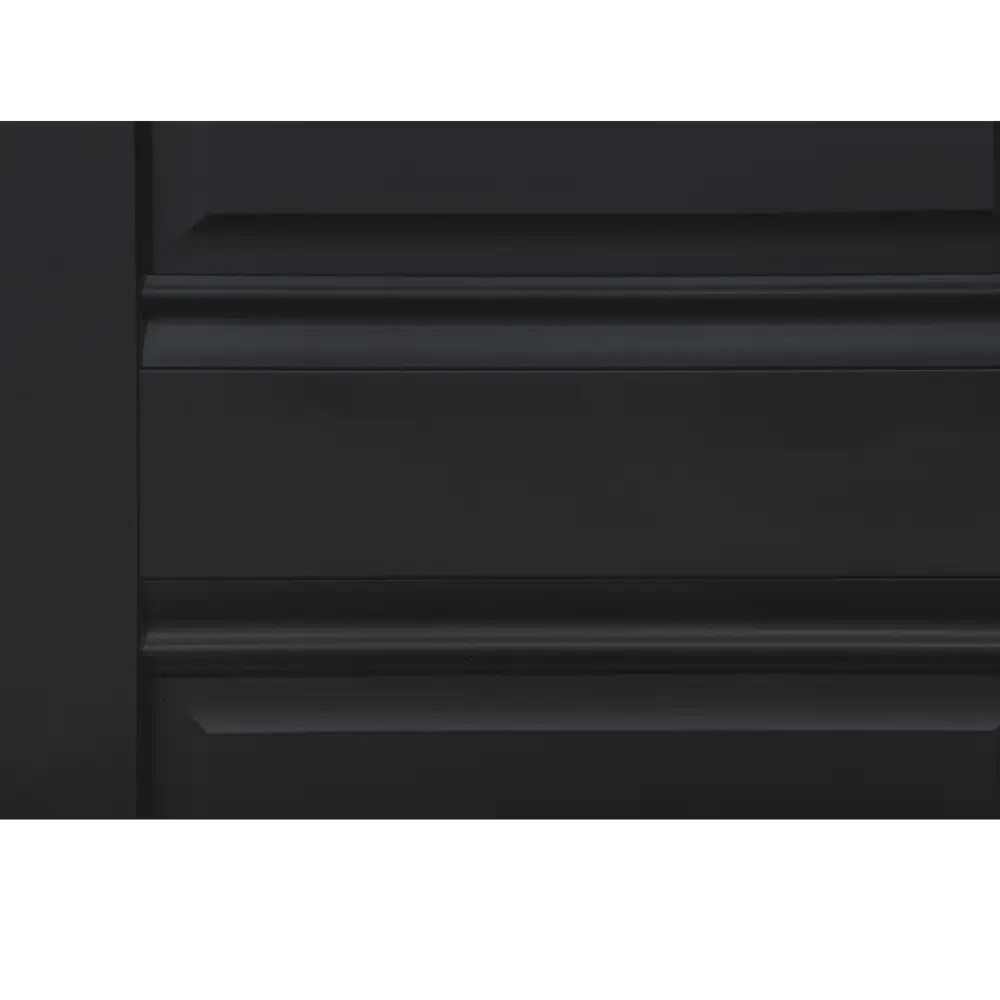 Дверь межкомнатная глухая Классико-42 80x200 см Hardflex черный с замком и петлями 85486308 STLM-2015863 PORTIKA  - Вид №2
