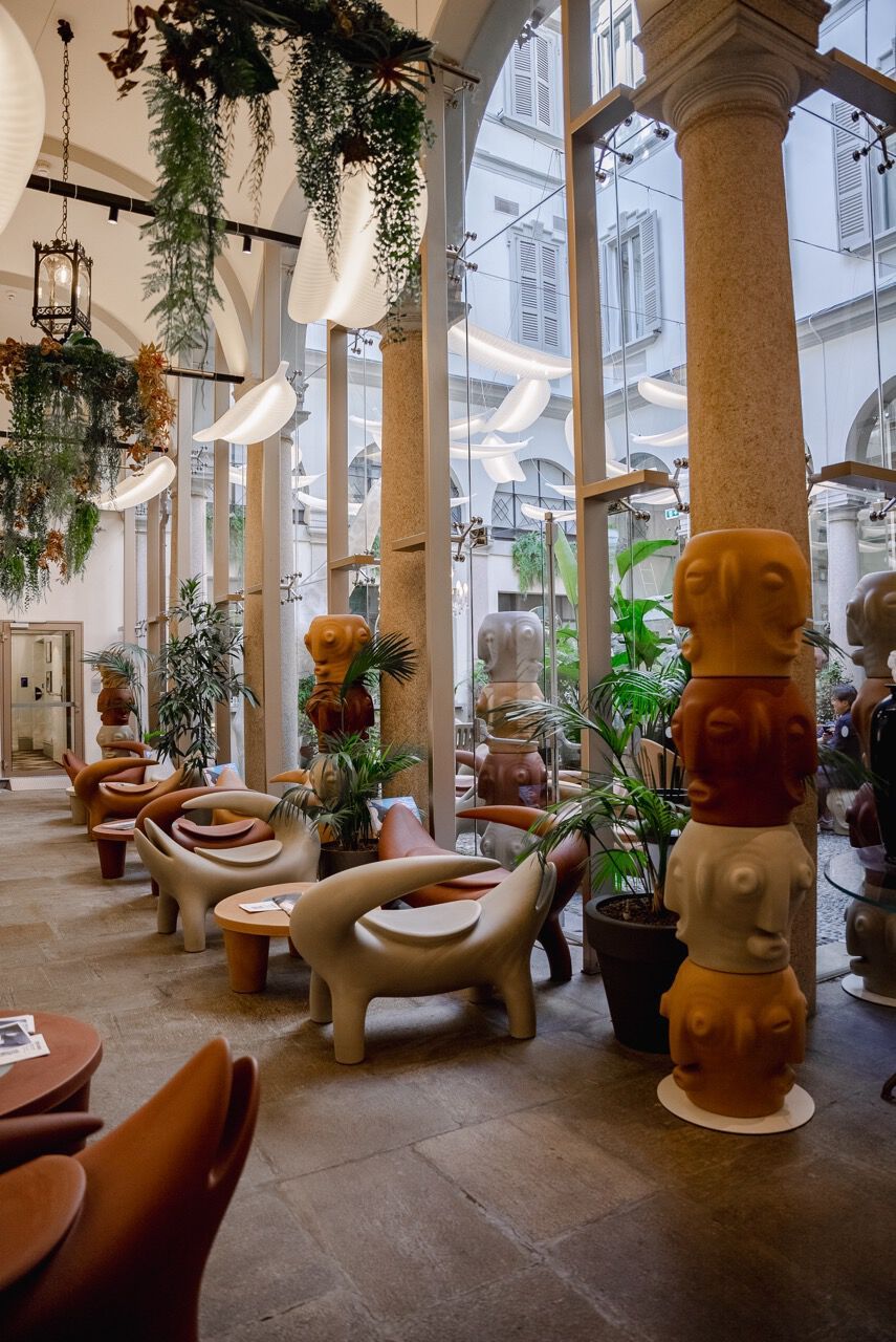 Светодиодный подвесной светильник из полиэтилена SLIDE банановый лист ARCH-00051671 - Вид №6