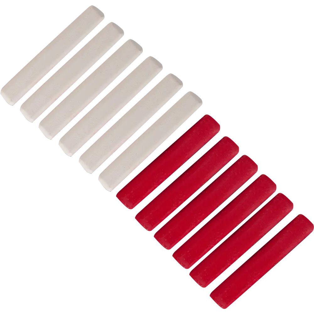 Разметочные мелки СПЕЦ для точной работы, 12 шт (белые/красные) 82232646 STLM-0022464