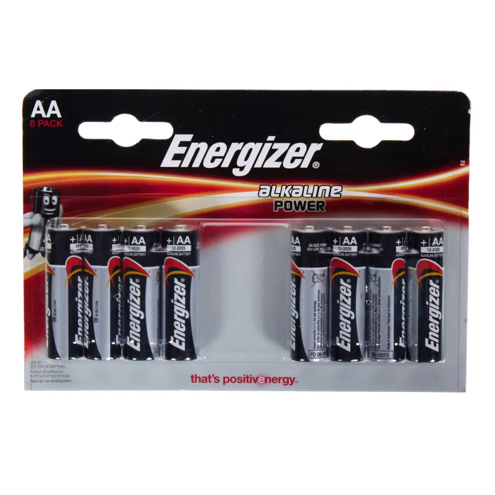 Батарейка алкалиновая Energizer Standart AA 8 шт STLM-2196492