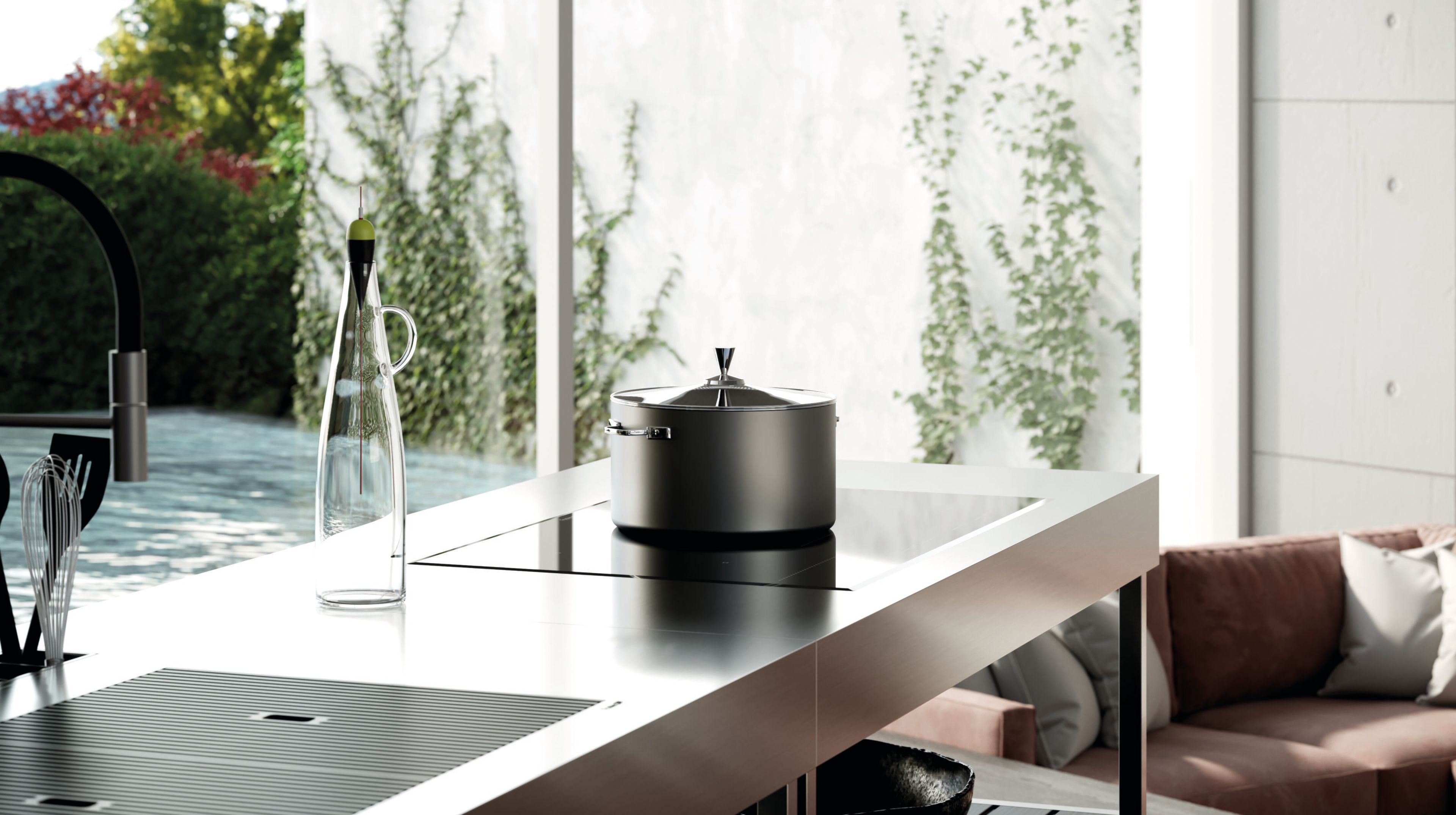 Открытый отдельно стоящий кухонный модуль Foster здесь ARCH-00085415 - Вид №2