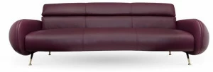 Essential Home 3-х местный кожаный диван Marco