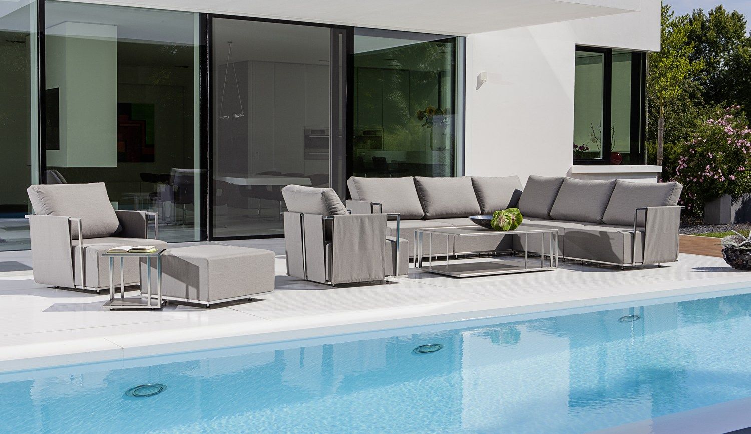 Тканевое мягкое садовое кресло FISCHER MÖBEL Люкс ARCH-00085491 - Вид №1