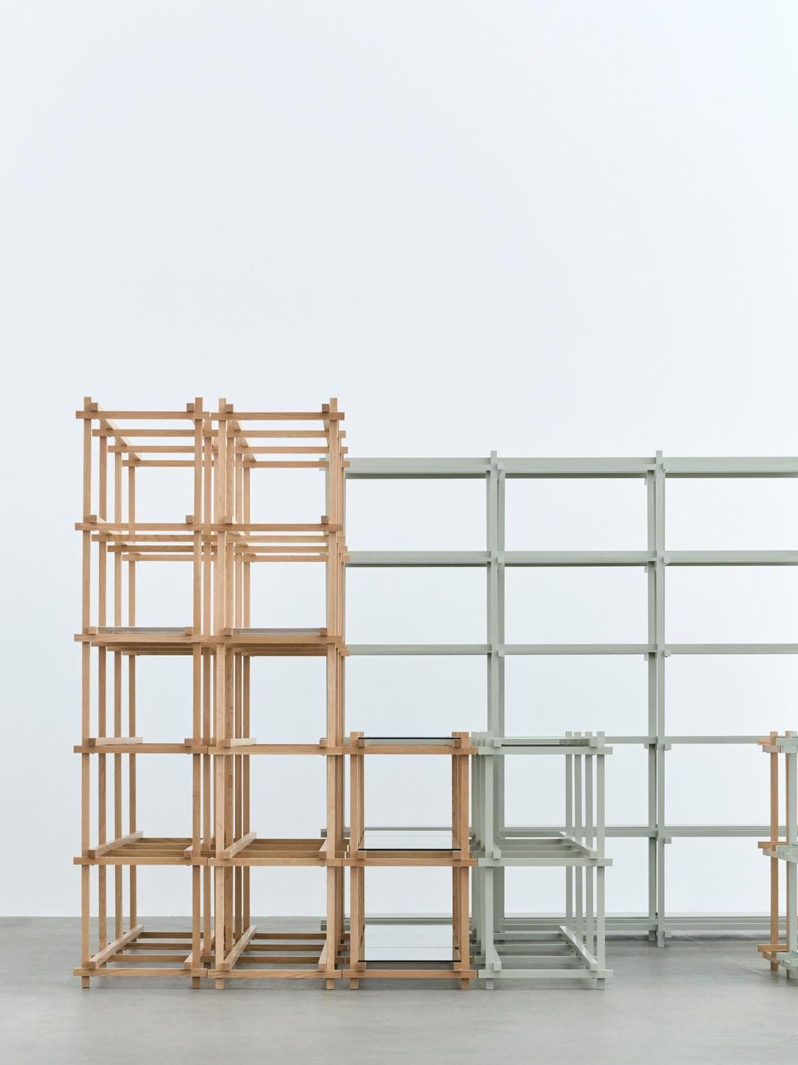 Деревянный книжный шкаф Hay Woody ARCH-00128645 - Вид №9