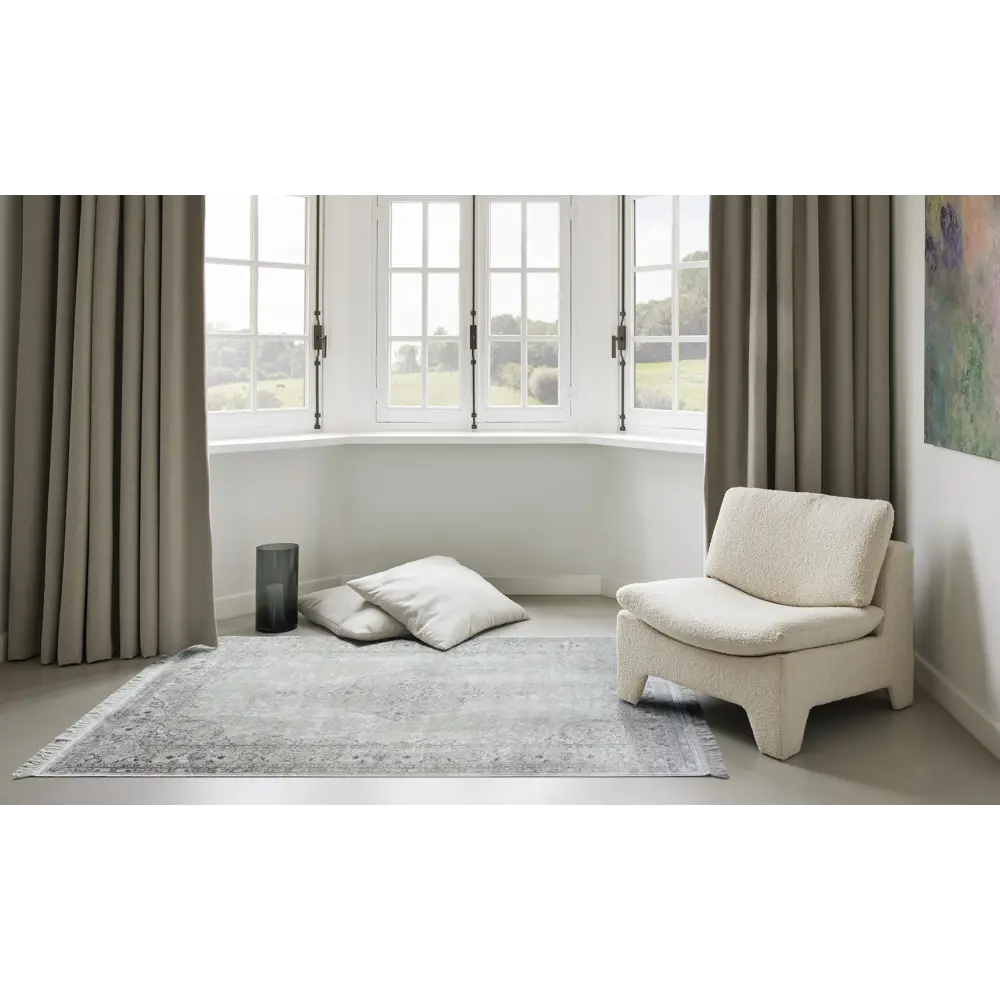 Ковер Ragolle Leo 195x300 см вискоза 927909/6616 цвет серый STLM-2085375 - Вид №5