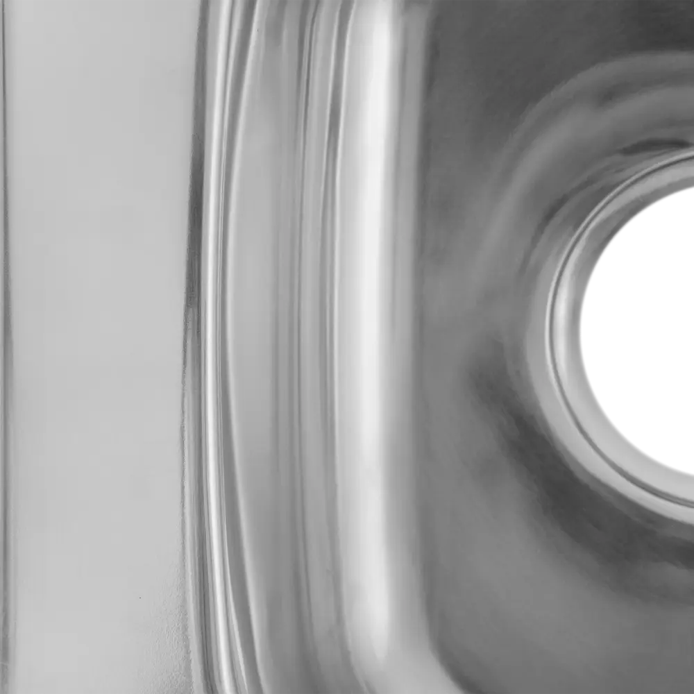 Мойка врезная Vidage квадратная 38х38 см глубина 15 см нержавеющая сталь цвет хром STLM-2115421 - Вид №1