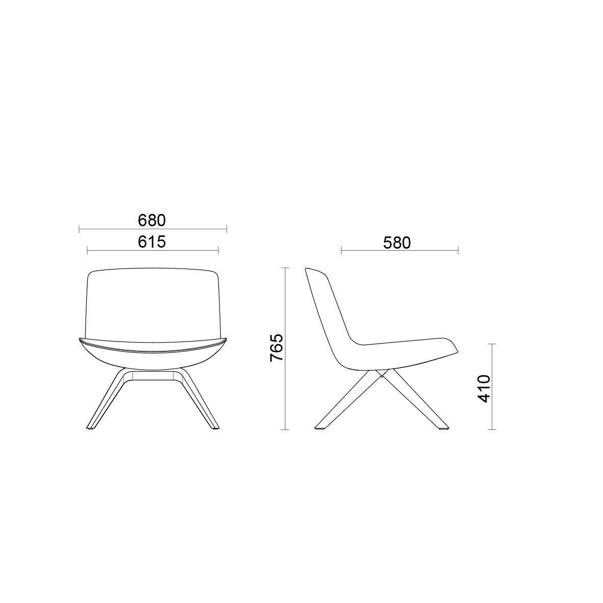 Кресло с подлокотниками Sitland Милош ARCH-00044265 - Вид №10