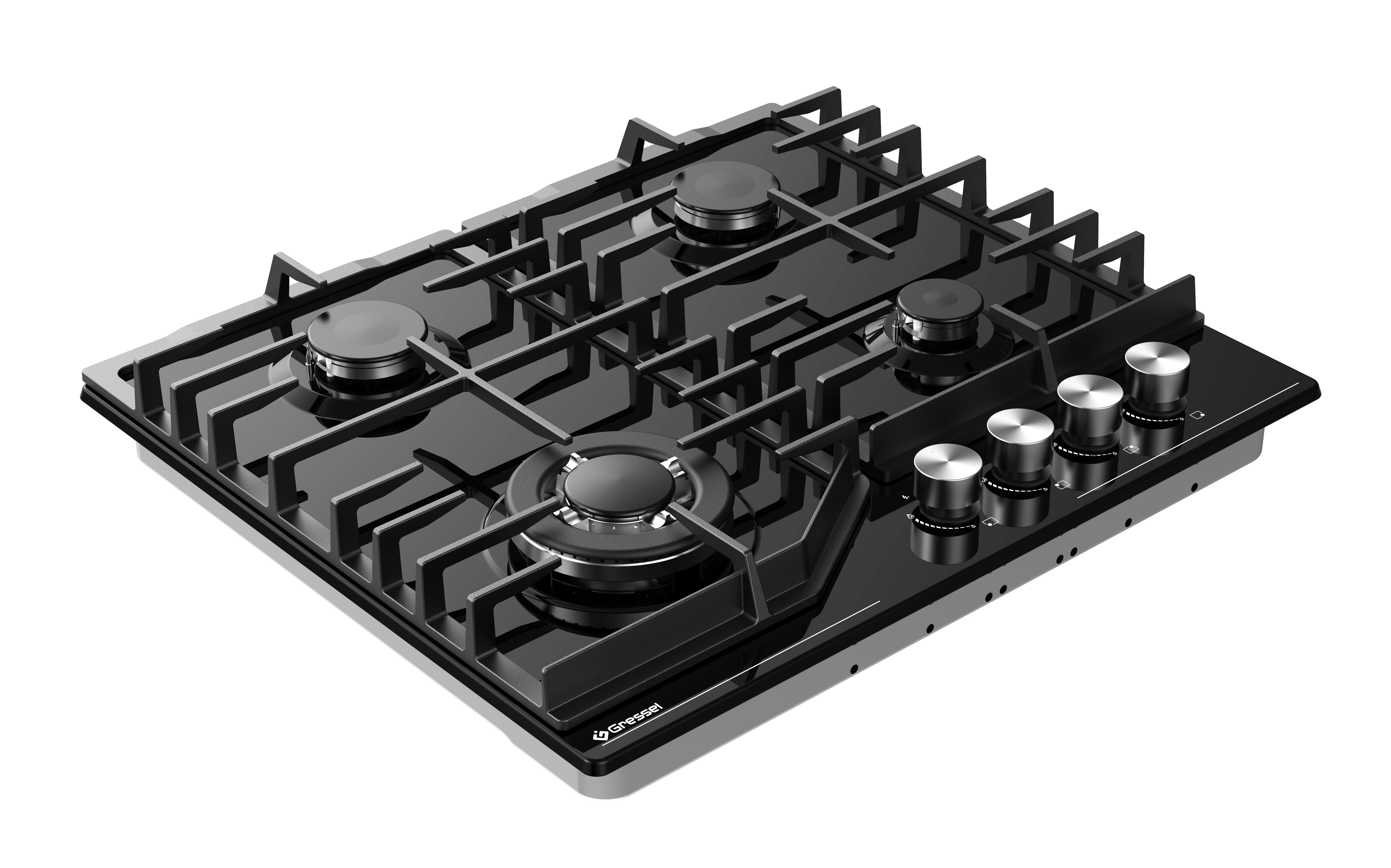 9256886 Газовая варочная поверхность Gressel RU60V41B77011 STDN-0008579 - Вид №2