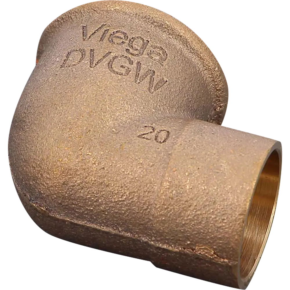 Отвод пайка 90° Viega внутренняя резьба 28 ммx1" медь 109561 STLM-2053709 - Вид №1