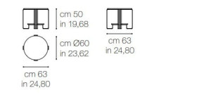 Круглый журнальный столик