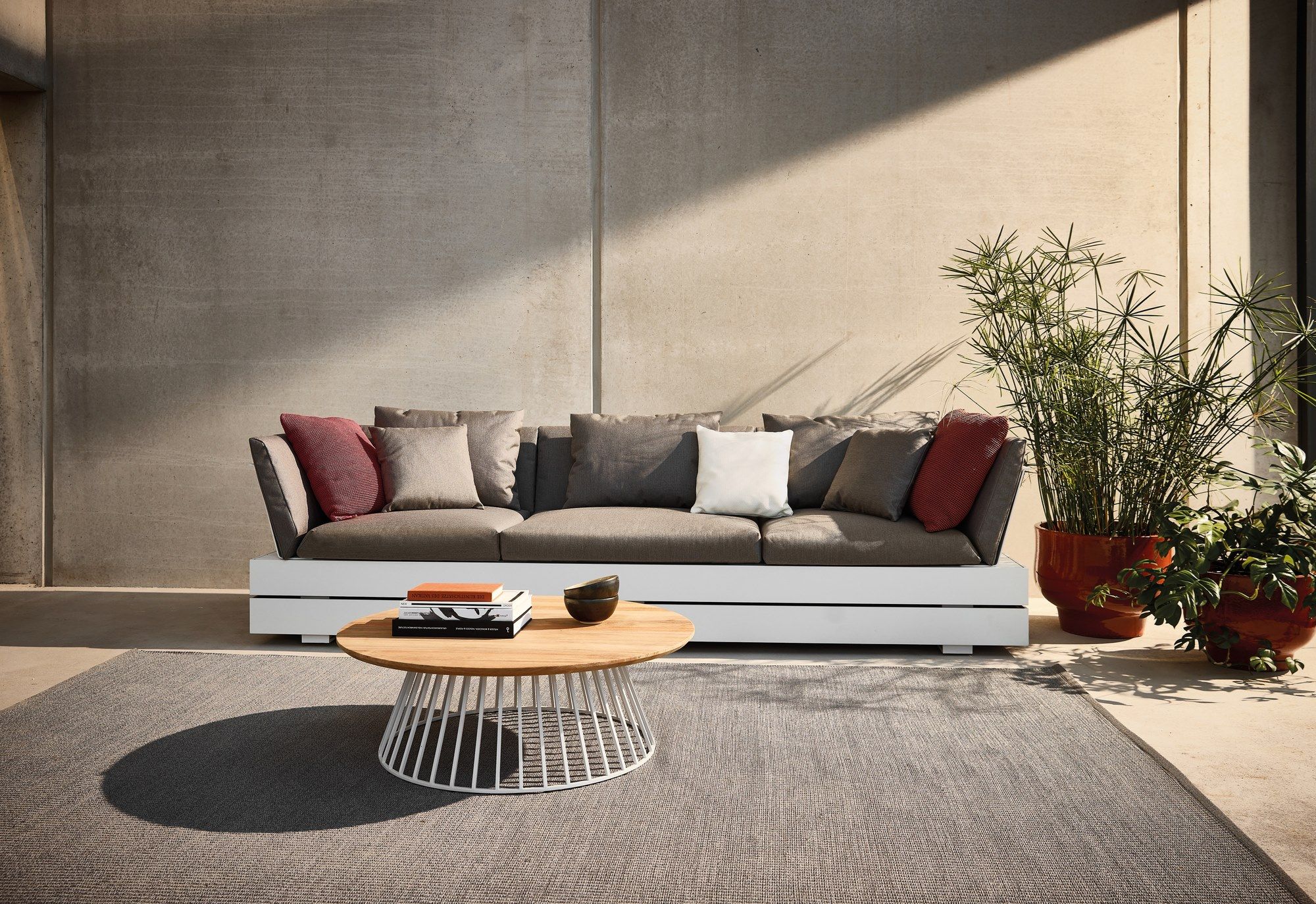 3-местный тканевый садовый диван solpuri Boxx ARCH-00103968 - Вид №5