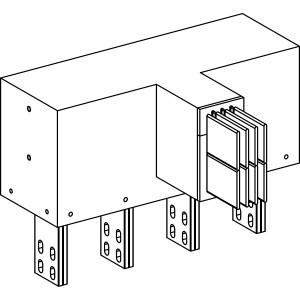 KRC1600ER44 СЕКЦИЯ ВВОДНАЯ С УГЛОМ НА РЕБРО Schneider Electric Canalis