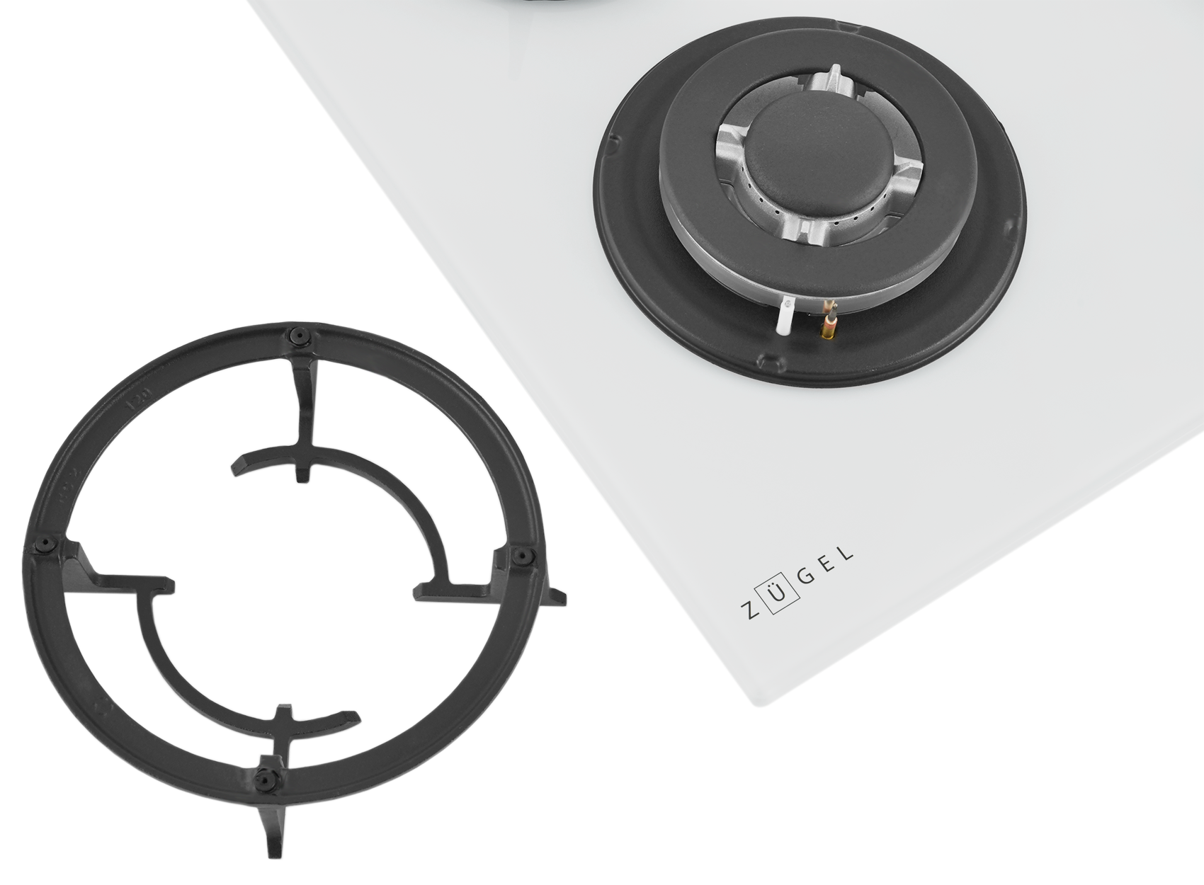 9175445 Газовая варочная поверхность ZUGEL ZGH603W STDN-0062244 - Вид №16