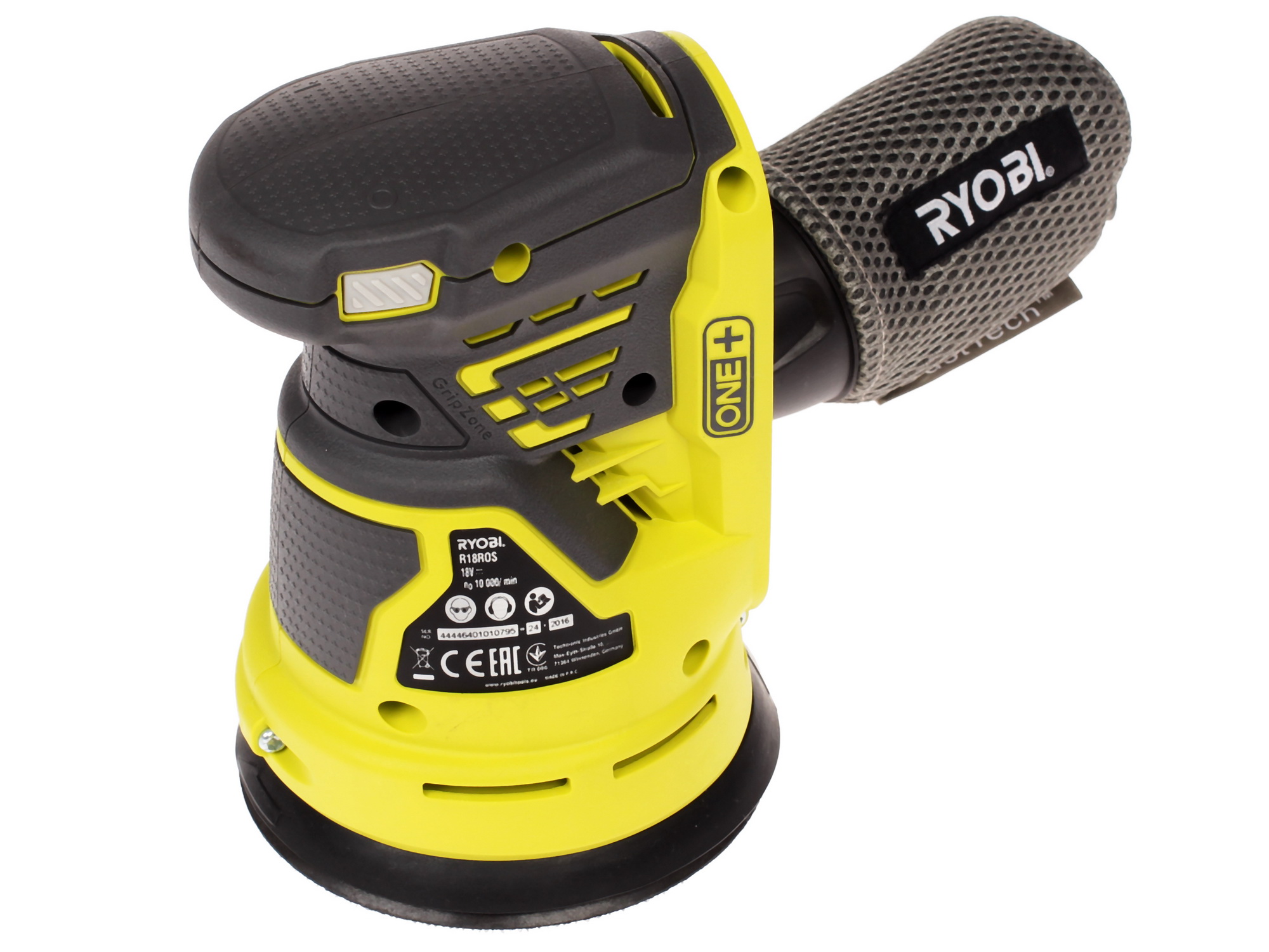 Эксцентриковая шлифмашинка Ryobi R18ROS-0 ONE+ 18V  , Без ЗУ, Без АКБ 1070028 STDN-0099370