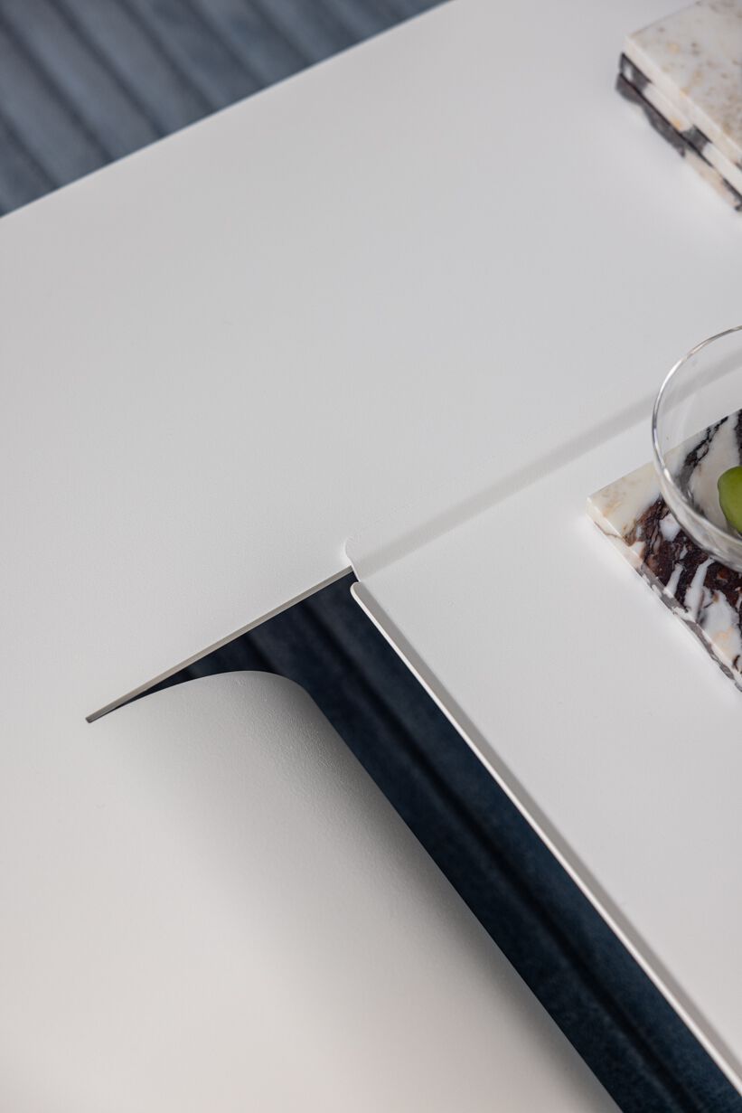 Низкий журнальный столик из листового металла Metallbude CUT ARCH-00111188 - Вид №43