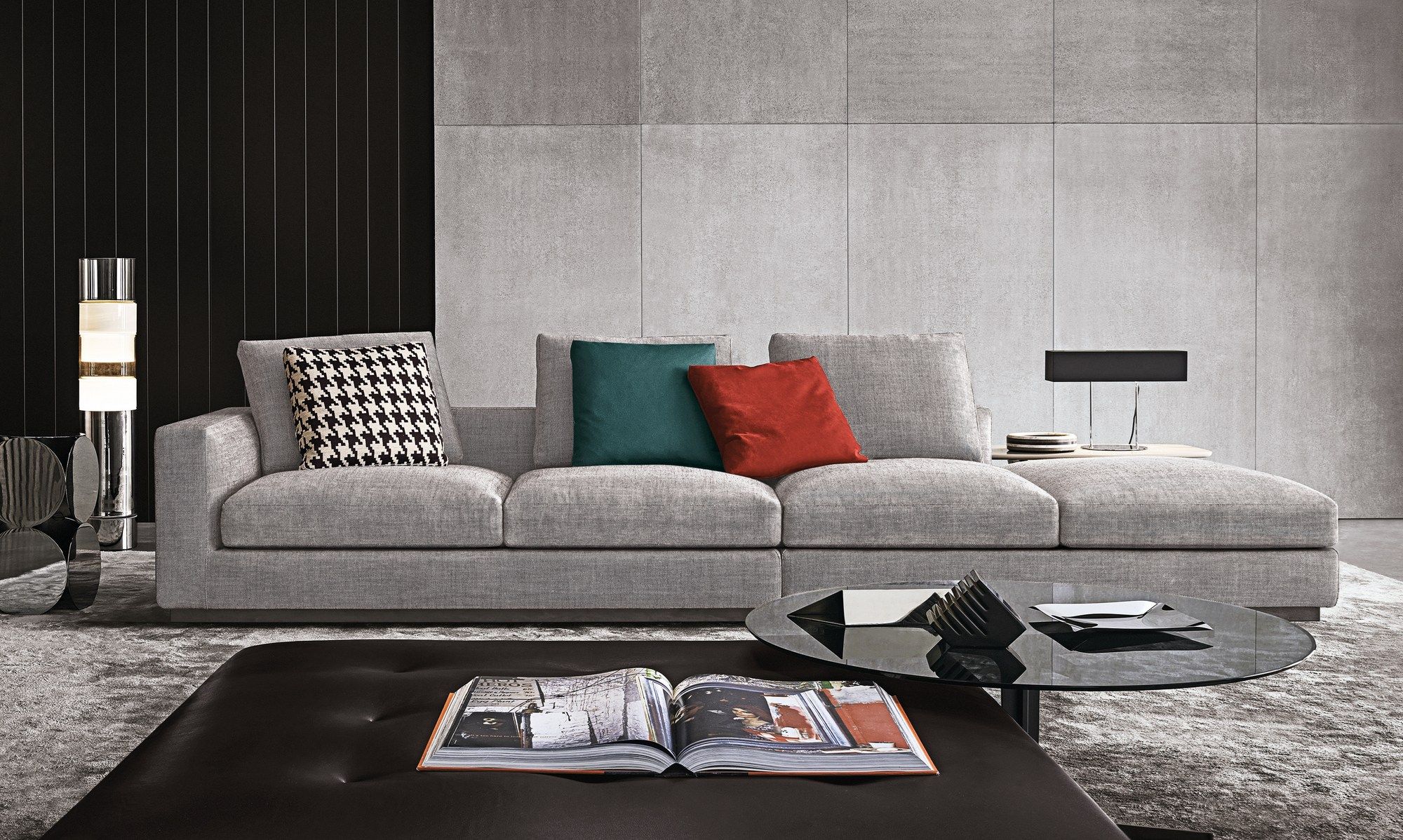 Кожаный диван Minotti Andersen System ARCH-00088984 - Вид №3