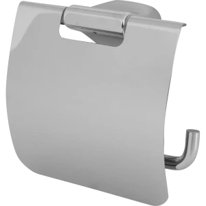 Держатель для туалетной бумаги Bath Plus Opus с крышкой цвет хром
