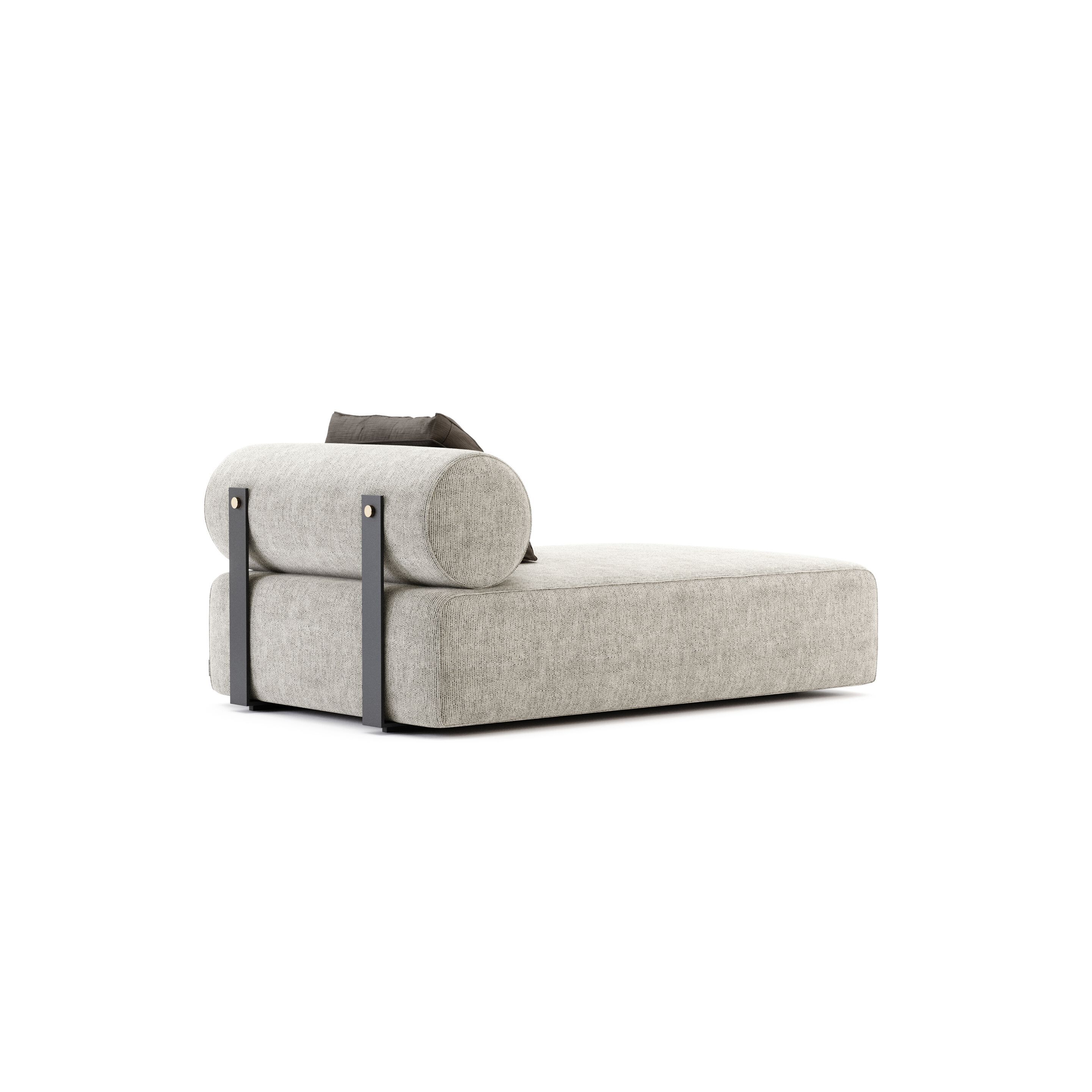 Модульный тканевый диван с полуостровом Domkapa SHINTO ARCH-00116255 - Вид №11