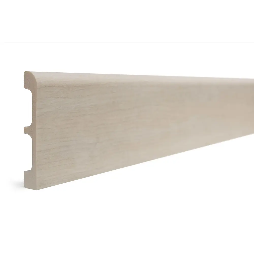 Молдинг настенный полистирол ударопрочный Decor-Dizayn 706-77 ваниль 80x13x2400 мм STLM-2013200