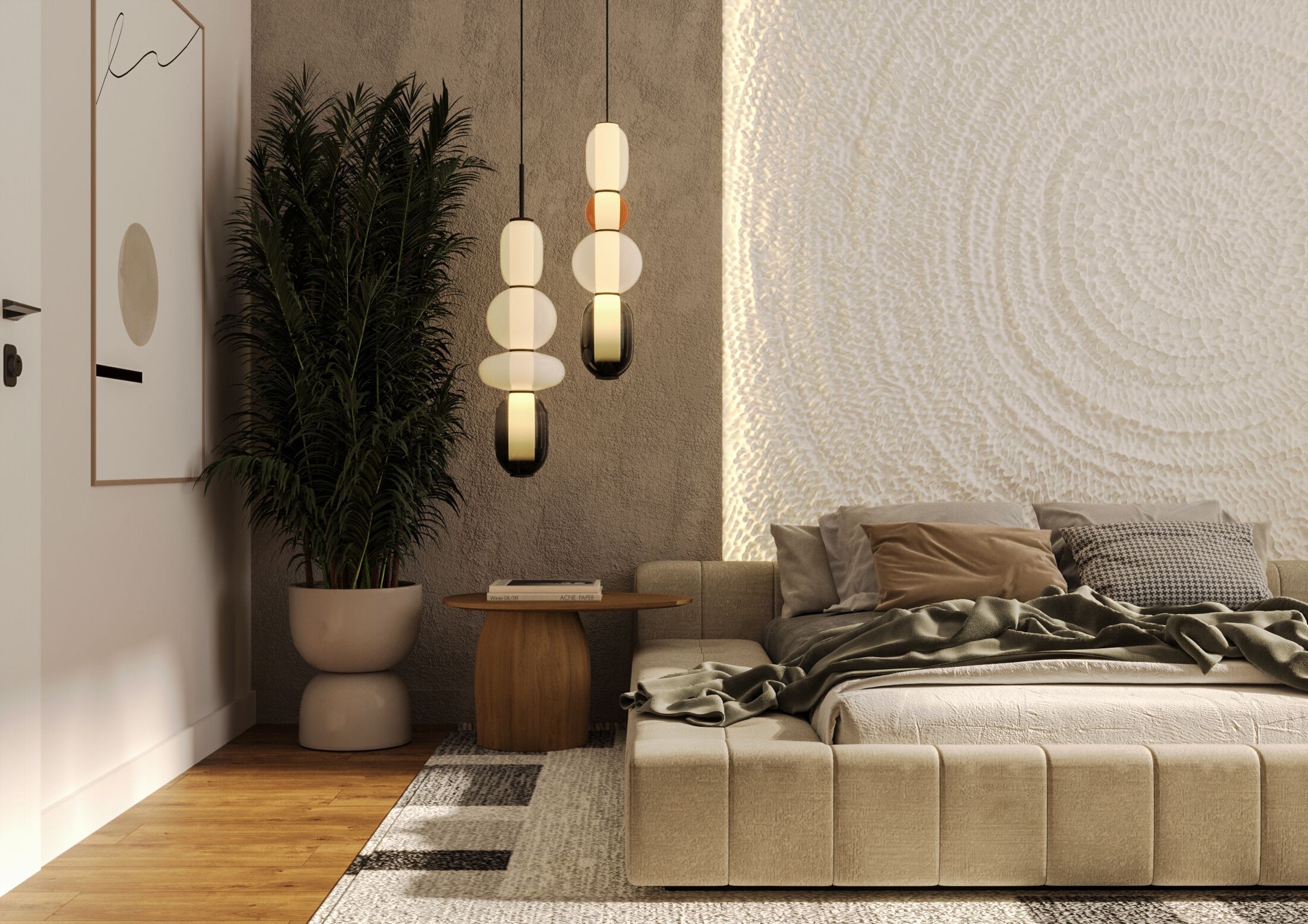 Трехмерная декоративная гипсовая панель WallDeco PORTAL ARCH-00131343