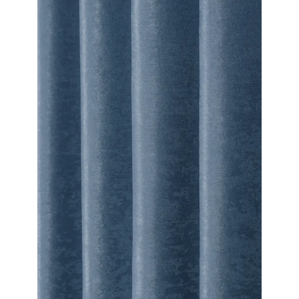 Штора на ленте Софт 140x280 см цвет синий MIAMOZA STLM-2128373 - Вид №3