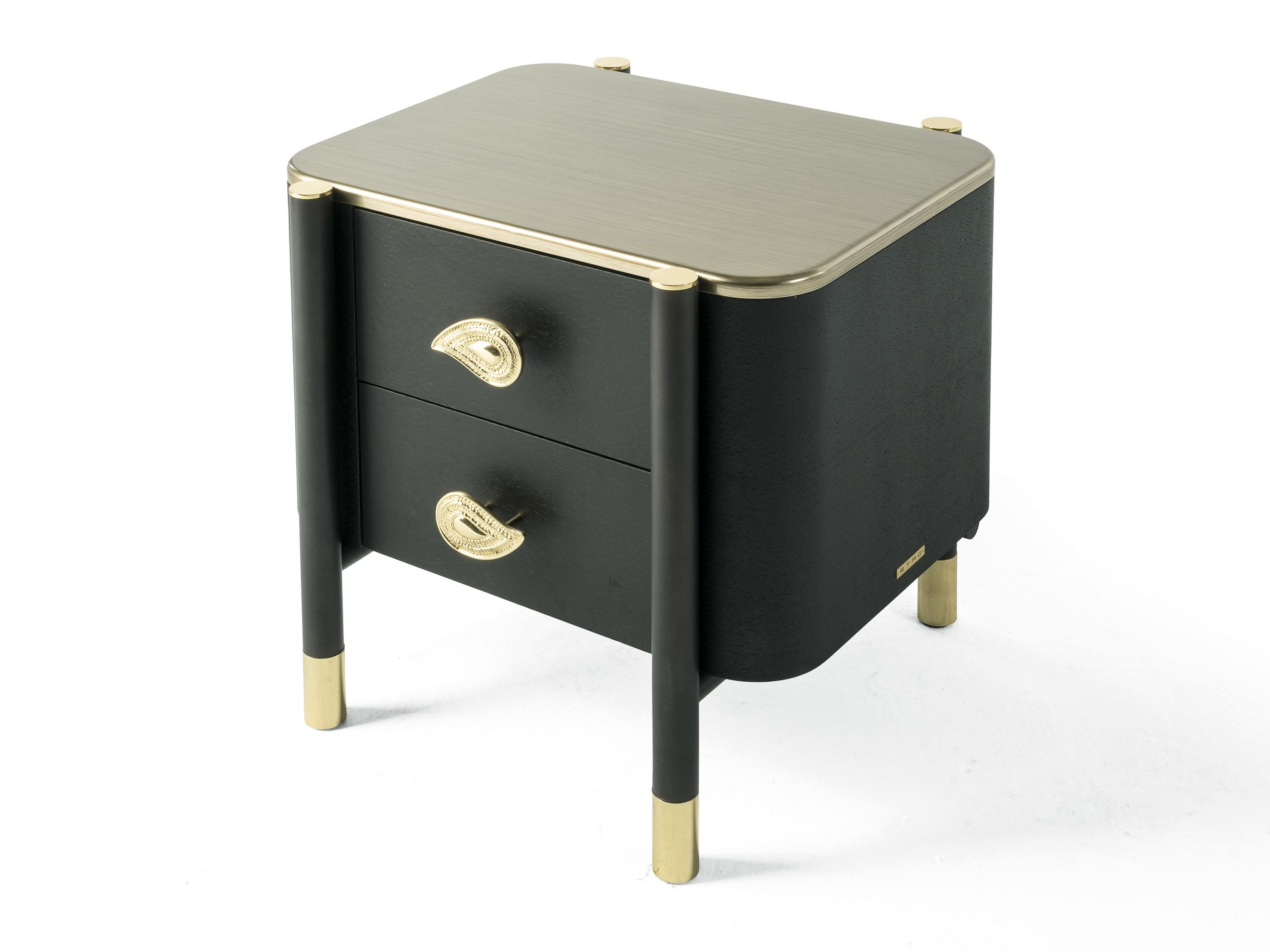 Деревянная тумбочка с ящиками ETRO Home Interiors Woodstock ARCH-00072052 - Вид №2